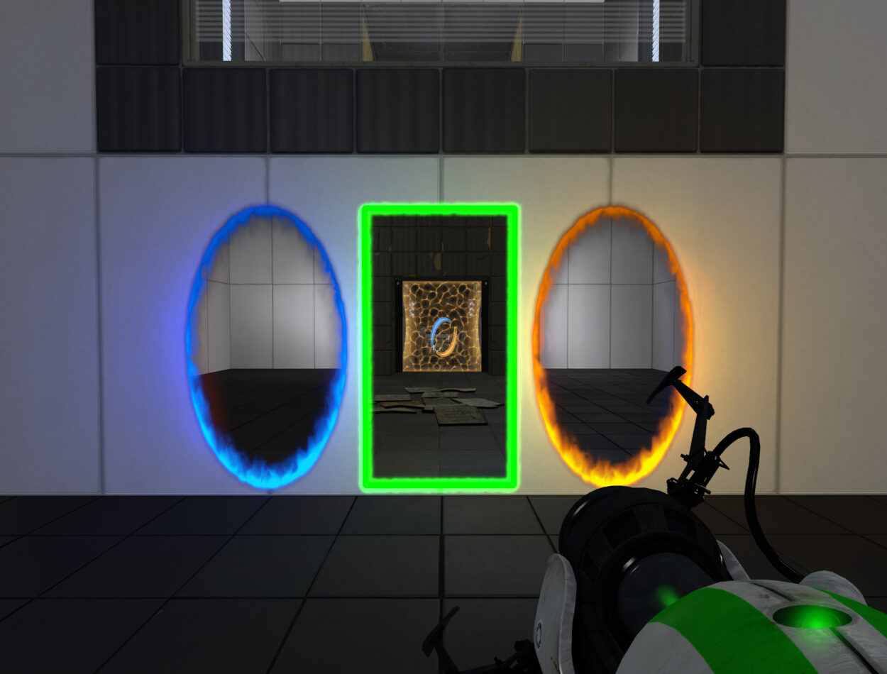 Portal 2 портал времени фото 71