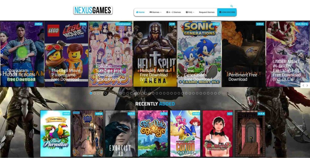 Download Free PC Games Nexus-Games